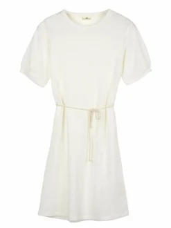 Grüne Erde Kleid aus Bio Baumwolle, 12 offwhite, S, GOTS