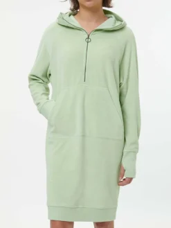 Grüne Erde Kleid aus Bio-Baumwolle, 44 pastellgrün, S, GOTS