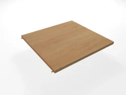 Grüne Erde Kleiderschrank Tenso, Fachbrett, B=57,5cm,