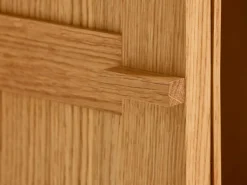 Grüne Erde Kleiderschrank Tenso 3-türig, Wollstoff Tano Natur (79),