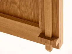 Grüne Erde Kleiderschrank Tenso, 4-türig, Holz,