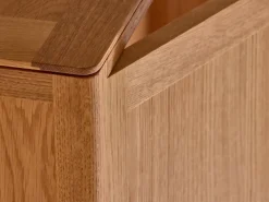 Grüne Erde Kleiderschrank Tenso, 3-türig, Holz,