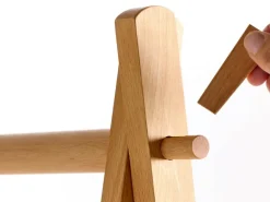 Grüne Erde Kleiderständer Jukai Pur, + 1 Anbauelement,