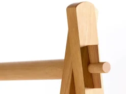 Grüne Erde Kleiderständer Jukai Pur, mit Anbauelement, Box und Lade,