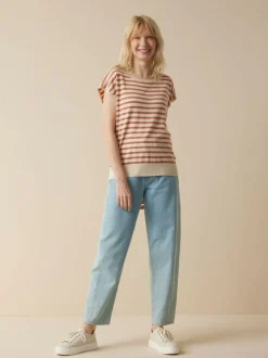 Grüne Erde Kurzarmpullover aus Bio-Baumwolle, , XL, GOTS