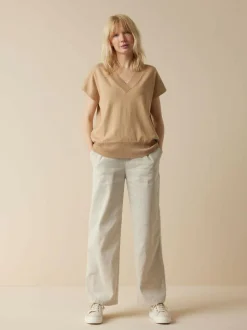 Grüne Erde Kurzarmpullover aus Bio-Baumwolle, , L, GOTS