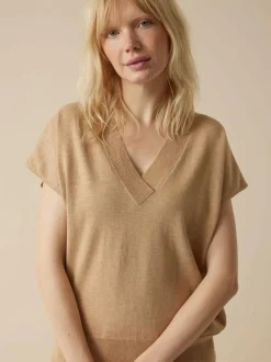 Grüne Erde Kurzarmpullover aus Bio-Baumwolle, , L, GOTS