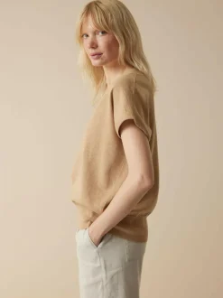 Grüne Erde Kurzarmpullover aus Bio-Baumwolle, , L, GOTS