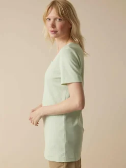 Grüne Erde Kurzarmshirt aus Bio Baumwolle, , 36, GOTS