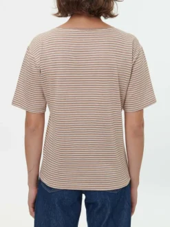 Grüne Erde Kurzarmshirt aus Bio Leinen/Baumwolle, , 38, GOTS