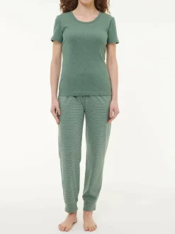 Grüne Erde Kurzarmshirt aus Bio-Baumwolle, , S, GOTS