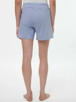 Grüne Erde Kurze Schlafhose aus Bio-Baumwolle, , XS, GOTS