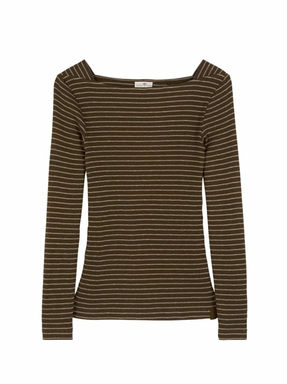 Grüne Erde Langarmshirt aus Bio Baumwolle, , S, GOTS