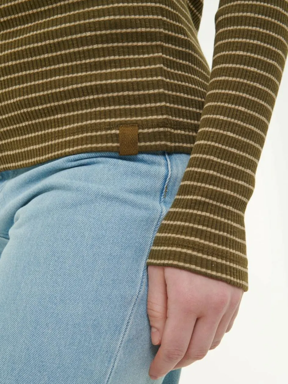 Grüne Erde Langarmshirt aus Bio Baumwolle, , S, GOTS