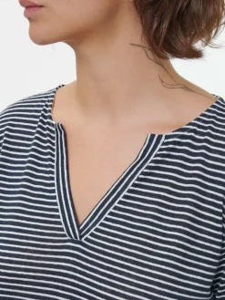 Grüne Erde Langarmshirt aus Bio Leinen/Baumwolle, , 38, GOTS