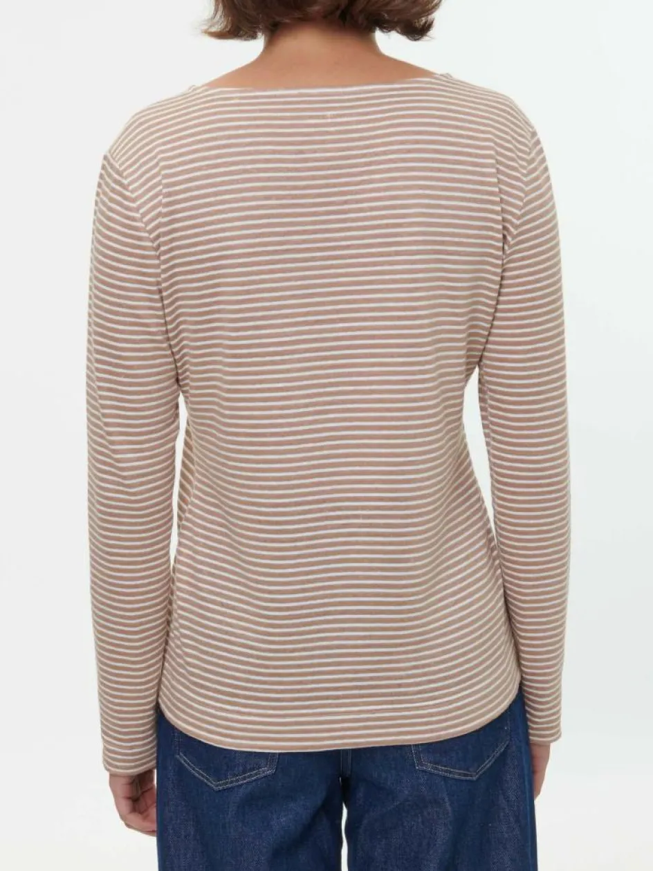 Grüne Erde Langarmshirt aus Bio Leinen/Baumwolle, , 38, GOTS