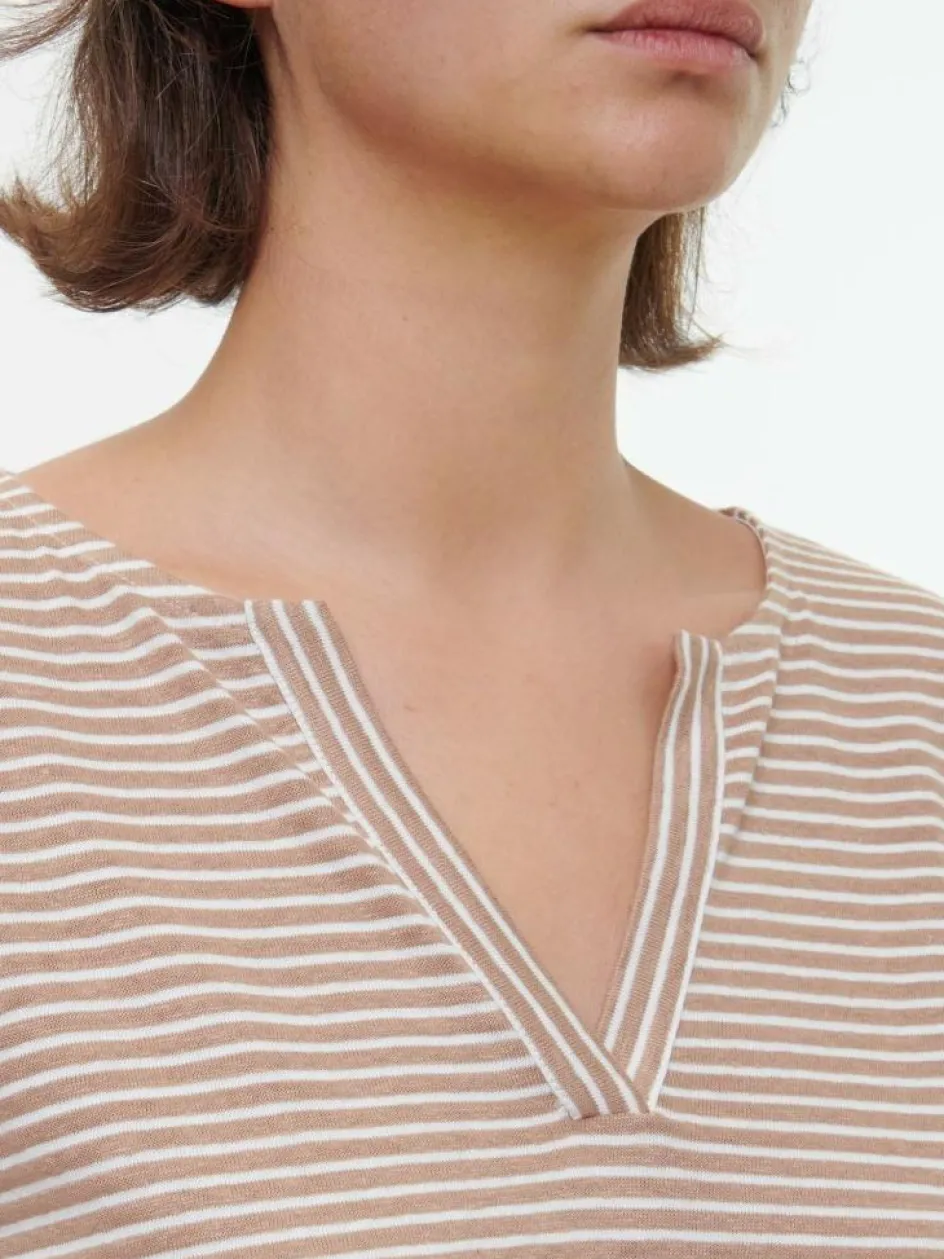 Grüne Erde Langarmshirt aus Bio Leinen/Baumwolle, , 38, GOTS