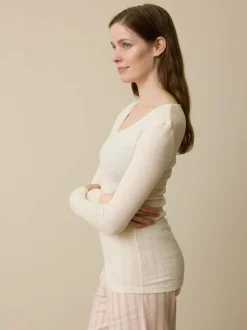 Grüne Erde Langarmshirt aus Bio Wolle, , L, GOTS