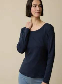 Grüne Erde Langarmshirt aus Bio-Baumwolle, , 38, GOTS