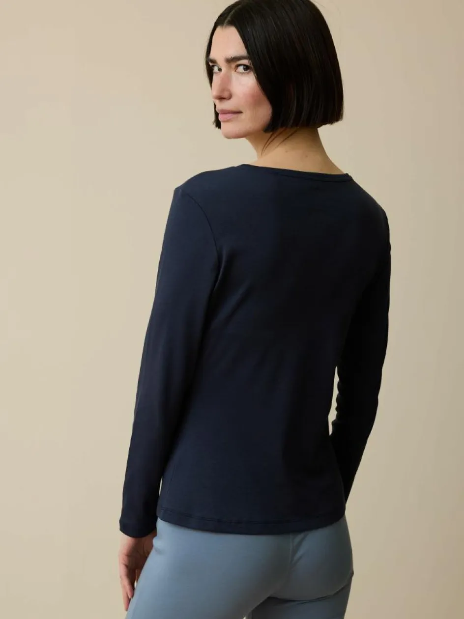 Grüne Erde Langarmshirt aus Bio-Baumwolle, , 38, GOTS