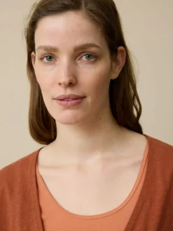 Grüne Erde Langarm-Wickelshirt aus Bio Baumwolle/Hanf, , 36, GOTS