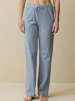 Grüne Erde Lange Schlafhose aus Bio-Baumwolle, , S, GOTS