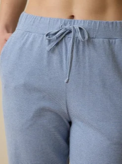 Grüne Erde Lange Schlafhose aus Bio-Baumwolle, , S, GOTS