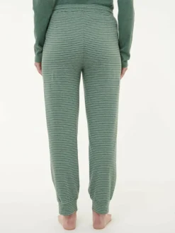 Grüne Erde Lange Schlafhose aus Bio-Baumwolle, , S, GOTS