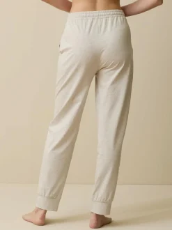 Grüne Erde Lange Schlafhose aus Bio-Baumwolle, , S, GOTS