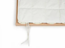 Grüne Erde Lattenrostauflage, 90 x 190 cm, 60 % Baumwolle, 40 % Nesselfaser, 250 g/m2, VEGAN