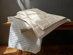 Grüne Erde Lattenrostauflage, 90 x 190 cm, 60 % Baumwolle, 40 % Nesselfaser, 250 g/m2, VEGAN