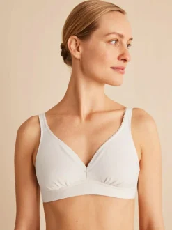 Grüne Erde Leichter BH, 100 % Bio Baumwolle, 13 natur, 75B