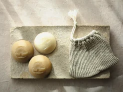 Grüne Erde MANDEL & HAFERMILCH Dusch- & Badeseife 80 g