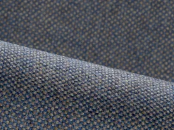 Grüne Erde Meterware Wollstoff Elverum Atlantik (133), 100% Schurwolle (Schaf) kbT, Breite 150 cm, 533 g/m2, IVN NATURTEXTIL BEST