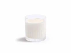 Grüne Erde Natürliche Duftkerze SONNENKIND im Trinkglas mit Rillenschliff, ø 8,5 cm, H 9 cm