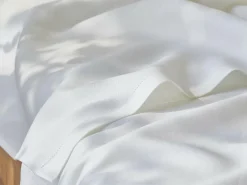 Grüne Erde Oberleintuch EDINA, weiß, 140 x 220 cm, Reinleinen, GOTS