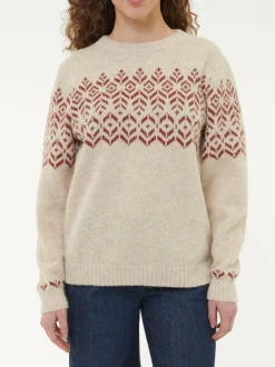 Grüne Erde Pullover aus Alpakawolle, 14 natur melange, L