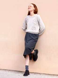 Grüne Erde Pullover aus bio-Baumwolle und Wolle, , S, GOTS