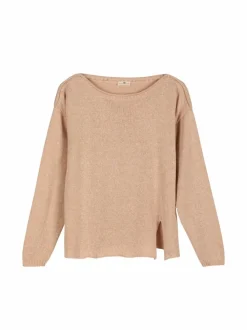 Grüne Erde Pullover aus Bio-Baumwolle und Leinen, , L, GOTS