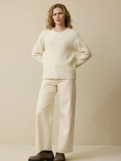 Grüne Erde Pullover aus Bio-Baumwolle und Wolle, 13 natur, XL, GOTS