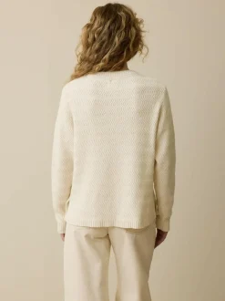 Grüne Erde Pullover aus Bio-Baumwolle und Wolle, 13 natur, XL, GOTS