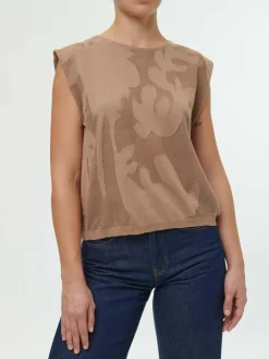 Grüne Erde Pullover aus Bio-Baumwolle, 21 nougat, S, GOTS