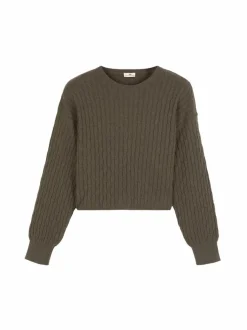 Grüne Erde Pullover aus Bio-Baumwolle und Wolle, , S, GOTS