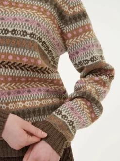 Grüne Erde Pullover aus Yakwolle, Wolle und Kamelhaar, , S