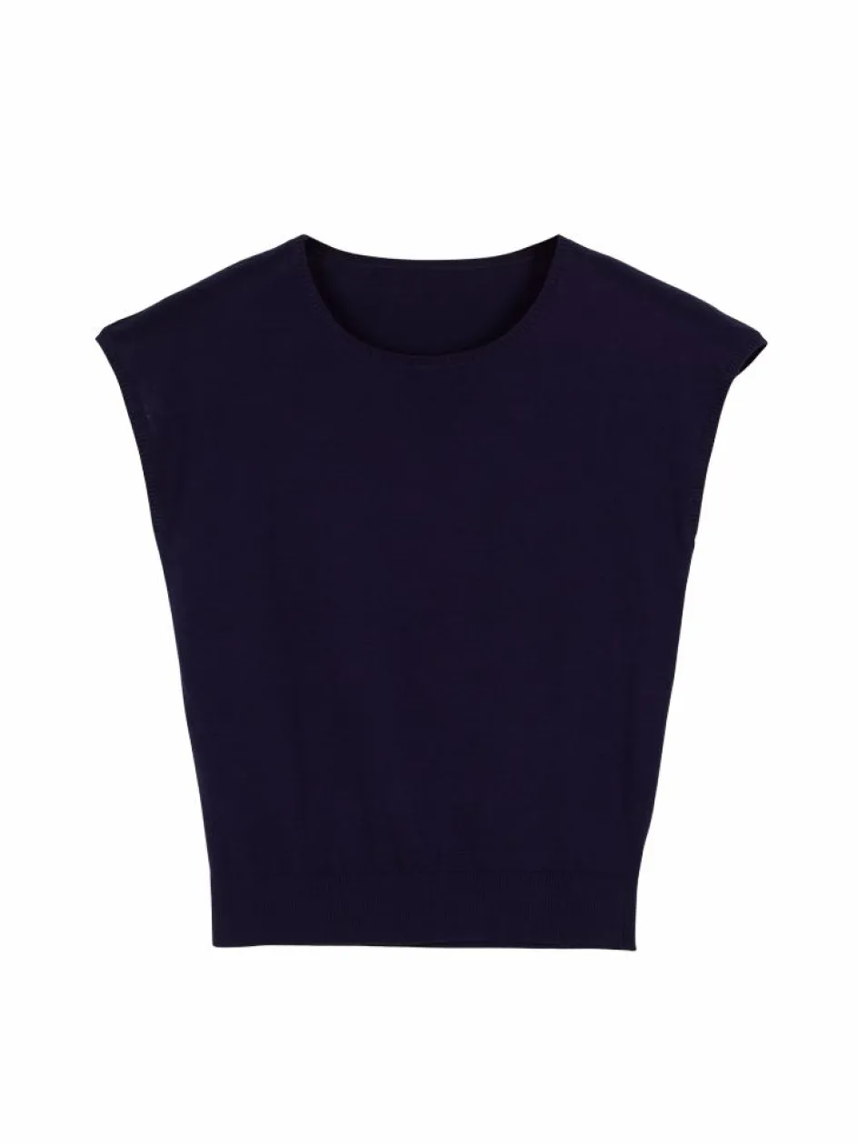 Grüne Erde Pullunder aus Bio-Baumwolle, , S, GOTS