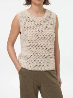 Grüne Erde Pullunder aus Bio-Baumwolle, , S, GOTS