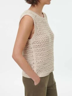 Grüne Erde Pullunder aus Bio-Baumwolle, , S, GOTS