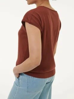 Grüne Erde Pullunder aus Bio-Baumwolle, , S, GOTS