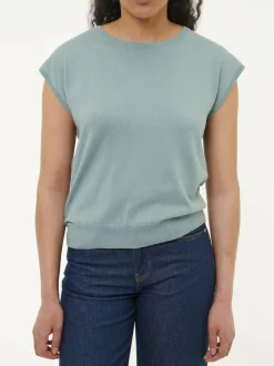 Grüne Erde Pullunder aus Bio-Baumwolle, , S, GOTS