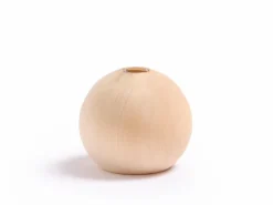 Grüne Erde Raumduft Diffuser aus Zirbenholz, rund ø 9 x H 8 cm